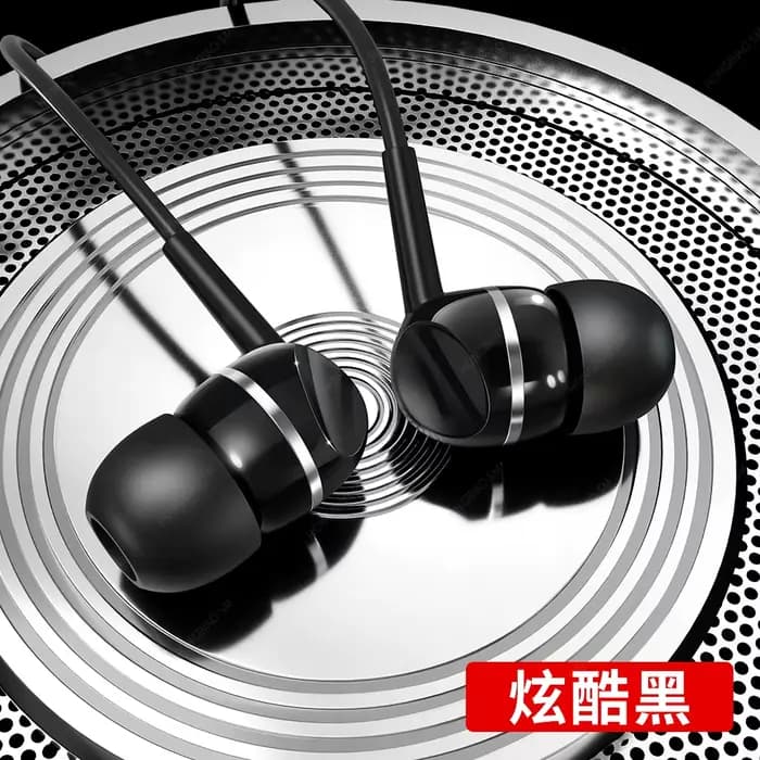 Dolby Sound dans l'oreille écouteur HIFI caisson de basses universel 3.5mm casque filaire avec micro