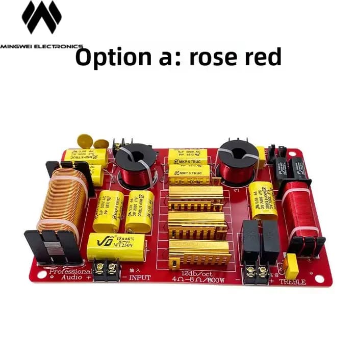 MW Audio 2PCS Crossover pour haut-parleurs HIFI Haute puissance 3 voies Diviseur de fréquence