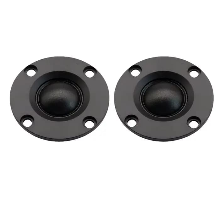 2 pièces/lot 52MM haut-parleur Audio rond 4 Ohm/8 Ohm 10W-20W haut-parleurs Tweeter Membrane en soie HIFI musique