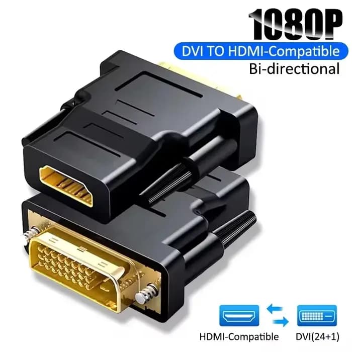 Adaptateur DVI vers HDMI pour PC et budgétaire HDTV