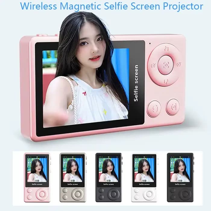 Projecteur d'écran de Selfie magnétique sans fil Bluetooth