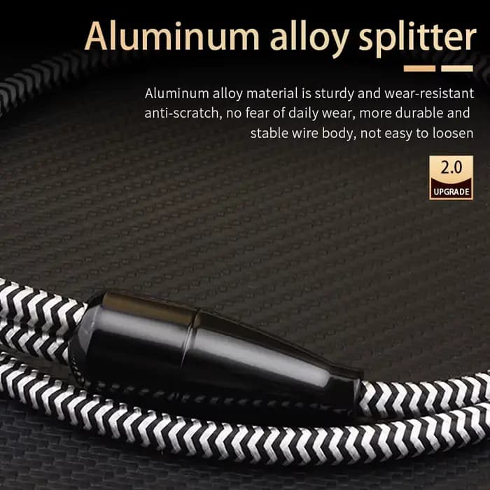 Câble Audio HIFI 3.5mm à 2Rca
