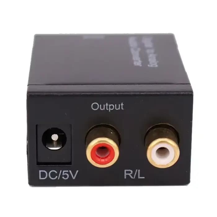 Convertisseur Audio Coaxial vers analogique à Fiber numérique Hi-Fi
