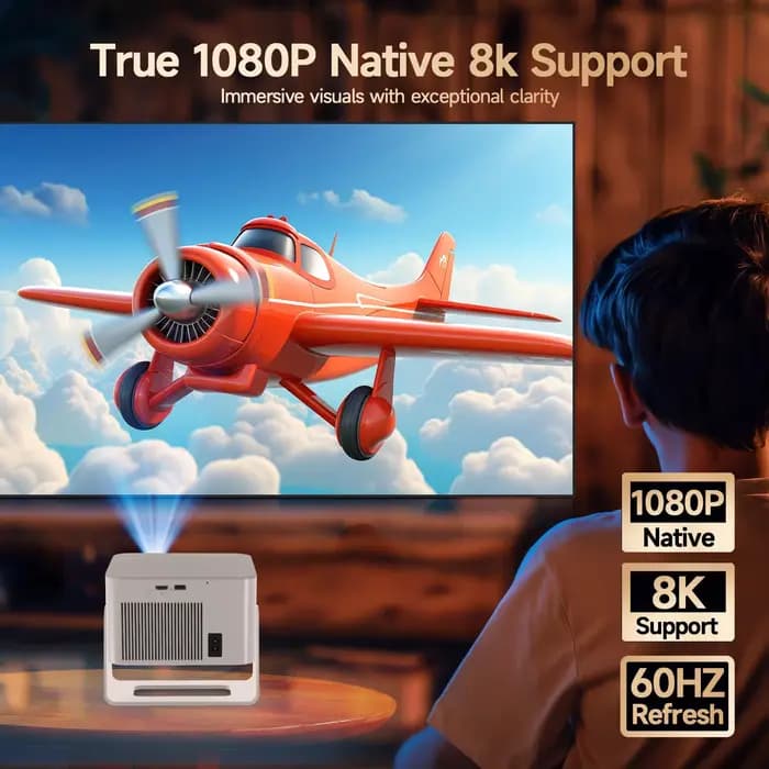 Magcubic – projecteur Android14 4K à mise au point automatique