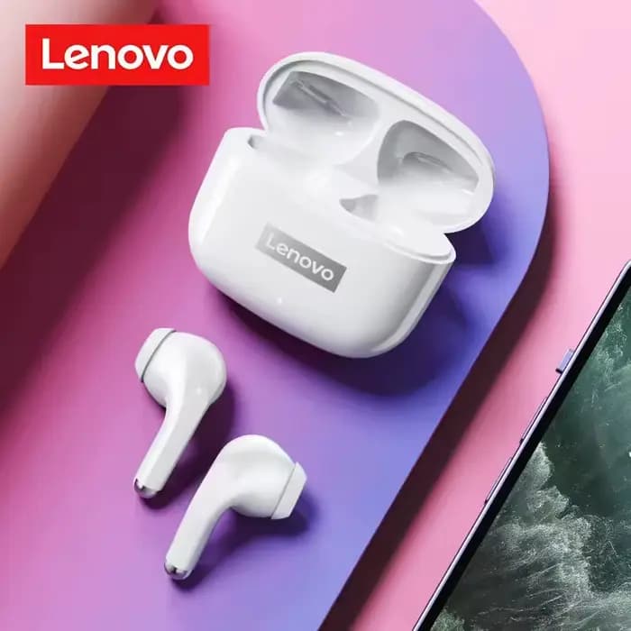Écouteurs sans fil Lenovo LP40 Pro Bluetooth 5.4 TWS Hifi Stéréo pour Gaming et Sport avec Contrôle
