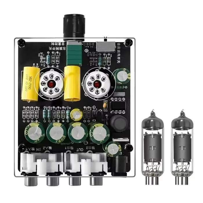 Préamplificateur à tubes 6K4 amélioré, amplificateurs HiFi, préampli à tubes, amplificateur audio, a