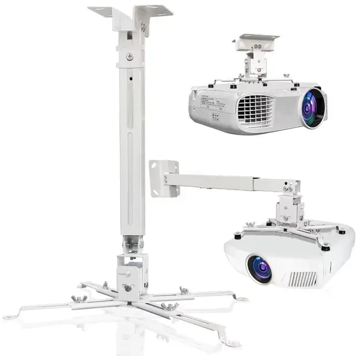 Support de projecteur rétractable, support de plafond réglable, support de projecteur avec bras exte