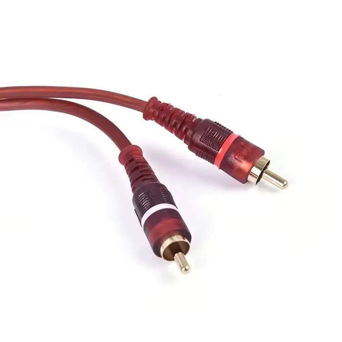 Câble audio Miwayer Pro Studio 5/10/16/32 pieds | Double RCA plaqué or (M) vers