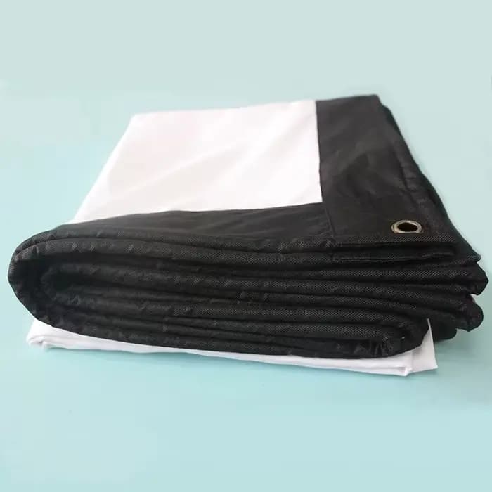 Écran de projection pliable en toile blanche 100 120 150 180 200 250 300 pouces 16:9 4:3 pour projec