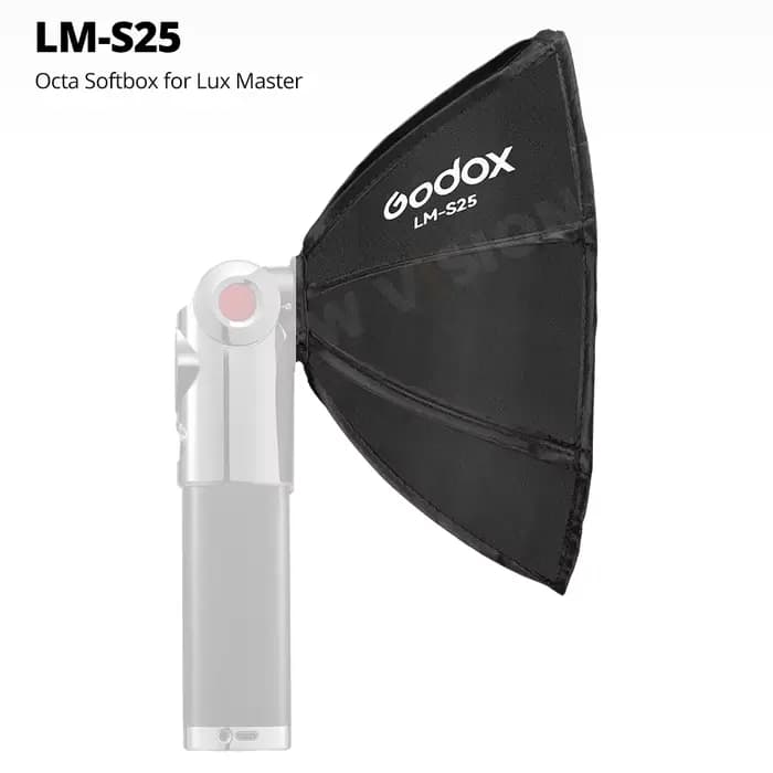 Godox Lux Master Accessoires LM-S25 Octogonal Softbox LM-R27 Type de Ventilateur Réflecteur LM-R28