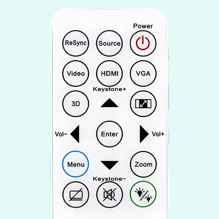 Télécommande pour projecteur OPTOMA S315 S341 X316 X315 X312 W330 HD27E HD143X DX349