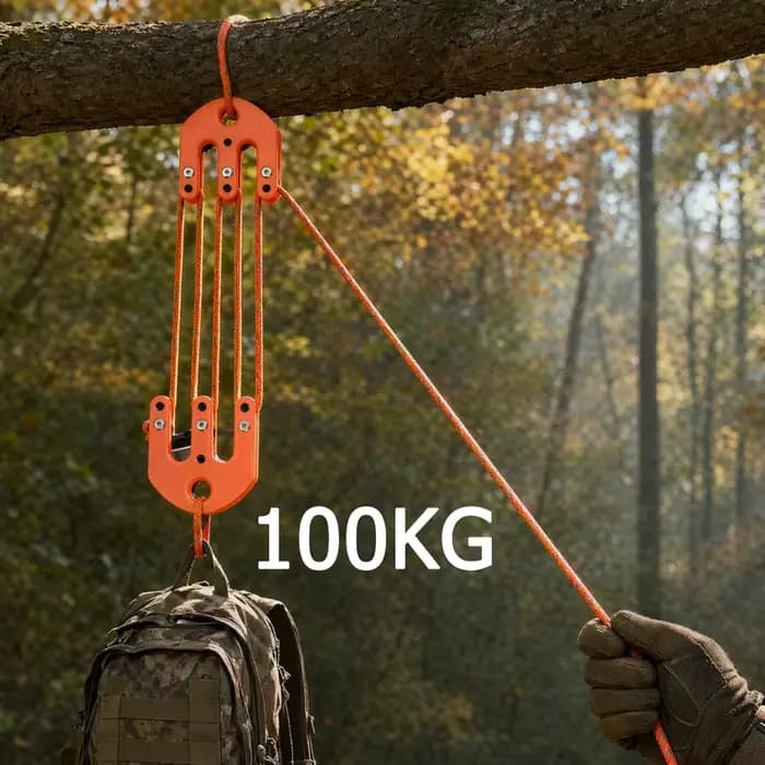 Système de poulie de levage pour la chasse, équipement de sécurité pour sac à dos, outil de levage s