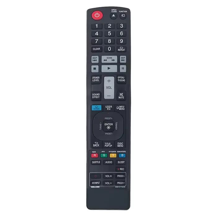 Télécommande AKB73775633 compatible avec le système de cinéma maison Blu-Ray LHB755W