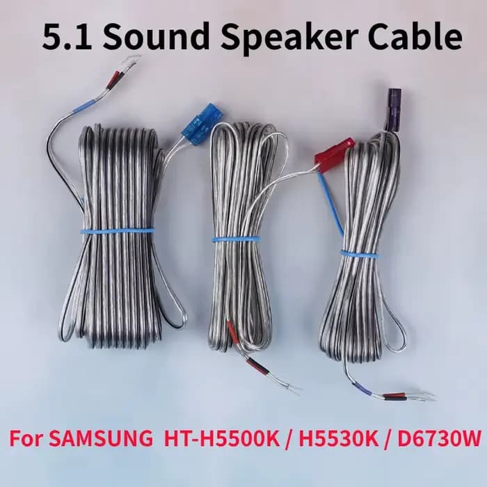 Adaptateur de câble de fil de haut-parleur de cinéma maison DVD Blu-ray pour Samsung 5.1 connecteur