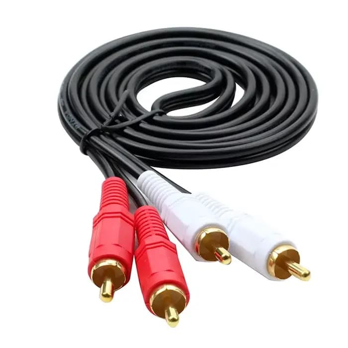 Câble Audio-vidéo 2RCA mâle à 2 RCA mâle