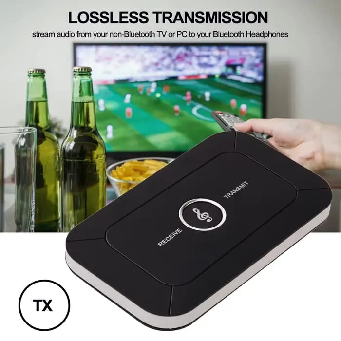 AUX 3.5mm Hifi Audio sans fil 2 en 1 Compatible Bluetooth 5.0 émetteur récepteur A2DP adaptateur