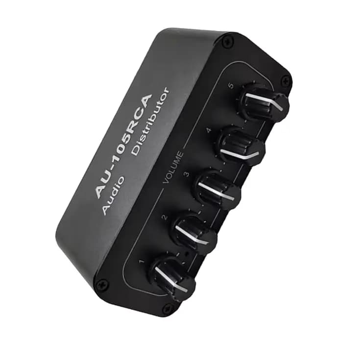 Répartiteur audio stéréo pour amplificateur de puissance