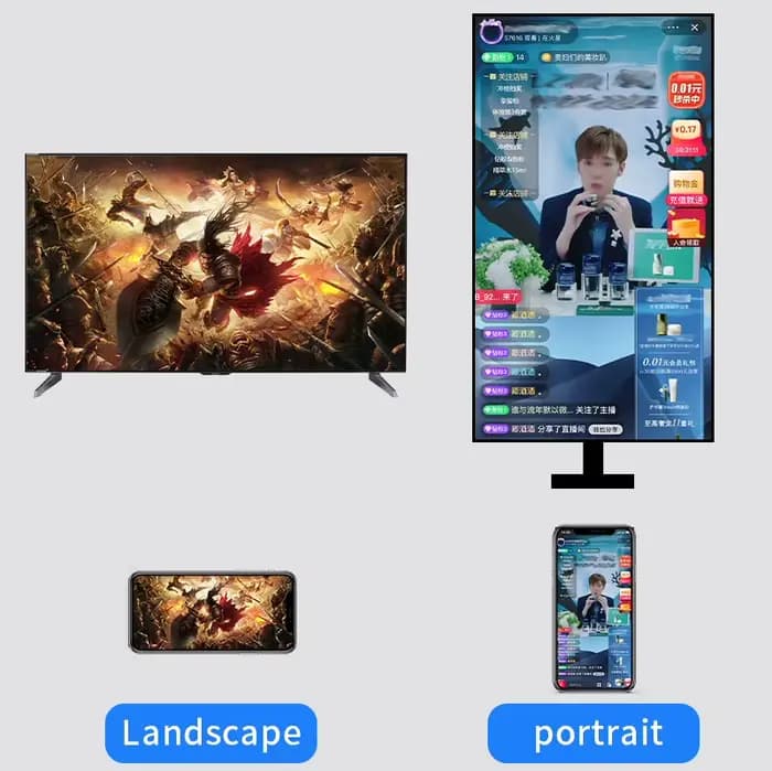 Adaptateur HDMI sans fil portable pour la mise en miroir d'écran HD