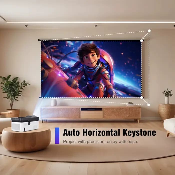 Projecteur Magcubic HY450 à jet Ultra court avec décalage automatique 1080P 8K mise au point électronique 900 ANSI WiFi6 BT5.4 Allwinner H726 Voice
