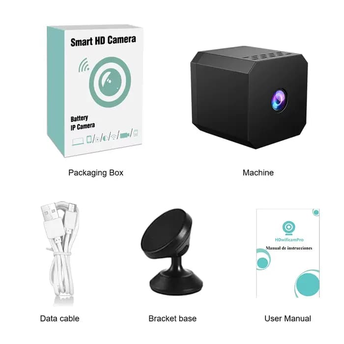 Mini caméra HD 1080P maison petites caméras Wifi sans fil sécurité à domicile caméra de Vision noctu