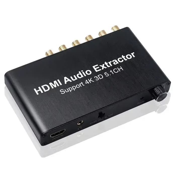 Décodeur d'extracteur Audio 4K 3D 5.1 canaux 5.1 canaux AC3/DTS
