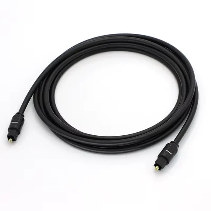 Câble audio optique, câble numérique à fibre optique OD4.0 Toslink 0