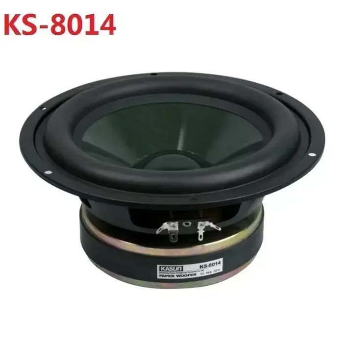 1 pièce KASUN DL-890S/KS-8014 8indeed Hi-Fi Home Audio DIY Subwoofer Speaker Driver Deep Bass Suspen