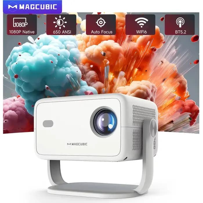 Magcubic – projecteur natif 1080P 650ANSI 8K Android14 L018