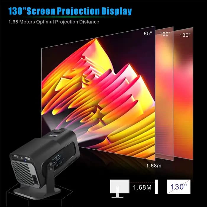 Mini projecteur compact HD HY320MINI