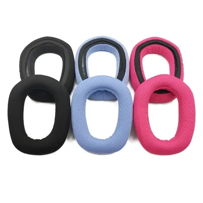 1 paire d'oreillettes remplacement pour casque G435